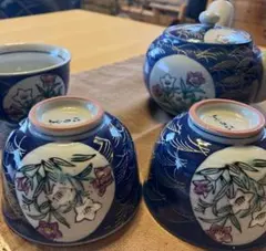 急須と茶碗4個セット