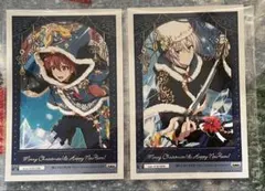 アイドリッシュセブン キャラマイド ポスカ　アニカフェ ブックマーカー　陸　天