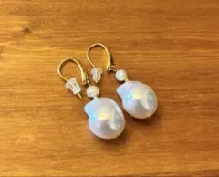 【未使用】結婚式にオススメ　パールピアス