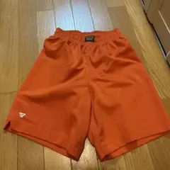 【子供用130cm】バスケットパンツ オレンジ ショートパンツ 使用感あり
