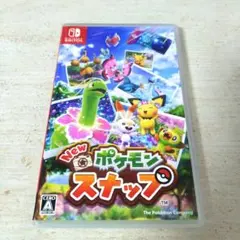 【未使用に近い】New ポケモンスナップ Nintendo Switch ソフト