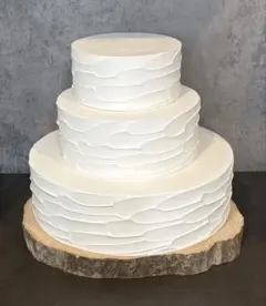 3段 フェイクケーキ 土台 クレイケーキ ウエディングケーキ 結婚式