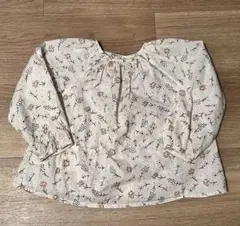 Bonpoint 花柄 長袖シャツ 2 ボンポワン ブラウス