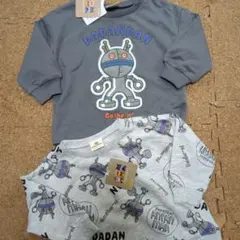 ★新品★90★アンパンマン★ダダンダン★トレーナー 2点セット