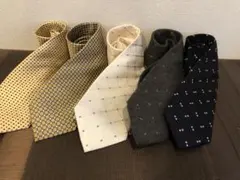 ネクタイ５本セット （Polo Team, CRICKET, FAIRFAX）