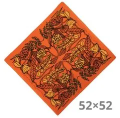 新品未使用】ビッグバンダナ mont-bell オレンジ 84×84 スカーフ