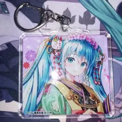 初音ミク　トレーディングアクリルキーホルダー 京都　はんなり京都A