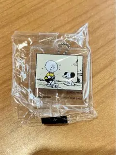 くら寿司　スヌーピー チャーリーブラウン アクリルキーホルダーのサムネイル