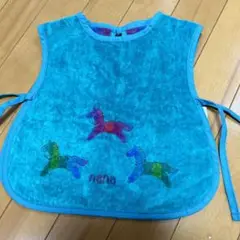 nana 子どもエプロン 前掛け 馬 刺繍 美品