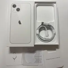 Apple iPhone 13 mini スターライト 空箱(ケーブル等込み)