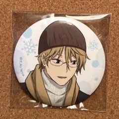 夏目友人帳　名取 周一　あったかコーデver缶バッジ