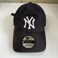 NEW ERA 9TWENTY ニューヨーク・ヤンキース キャップ ブラックのサムネイル