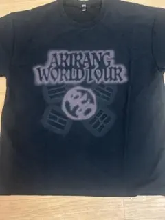 BTS ARIRANG アリラン ツアーグッズ Tシャツ ブラウン 茶 XL - メルカリ