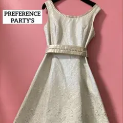 PREFERENCE PARTY'S ジャガード織り ロングドレス 38