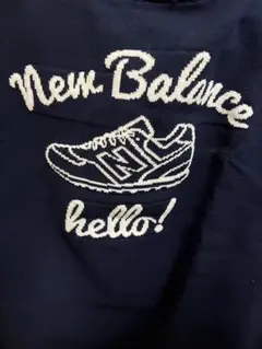 【美品】New Balance ネイビー ストライプ ベスト （サイズ6）