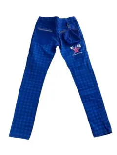 BLUE CRUSH ゴルフウェア パンツ S ギンガムチェック ポーチ付のサムネイル
