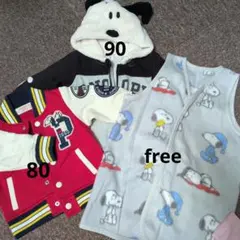 Snoopy アウター80cm〜90cm