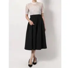 【新品タグ付き】 マーキュリーデュオ ドッキングワンピース ドレス レース