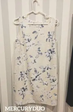 MERCURYDUO 花柄ノースリーブワンピース Fサイズ