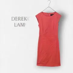 a126S【DEREK LAM/デレクラム】膝丈ワンピース ストレッチ タイトのサムネイル
