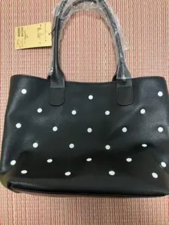 BEARDSLEY ドット柄 牛革 トートバッグ Lサイズのサムネイル