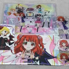 アクリルスタンド　プリティーリズム　あいら　りずむ　トランク風ポーチ アクリルスタンド プリティーリズム あいら りずむ トランク風ポーチ