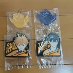 【1番くじ】ハイキュー　H賞ラバーチャームとG賞アクリルチャームセット日向/影山