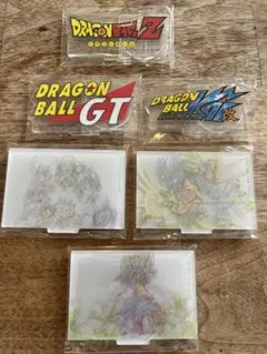 Ｆ賞　アクリルスタンド　一番くじ　ドラゴンボール 6点セット　ロゴスタンド