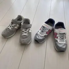 new balance スニーカー　22㎝　2足セット