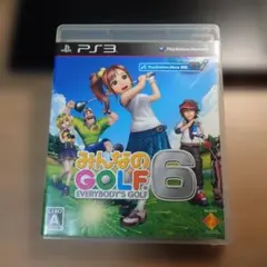 みんなのGOLF 6 PS3 ソフト 動作確認済
