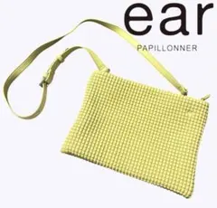 極美品　ear PAPILLONNER イアパピヨネ　エンボスショルダーバッグのサムネイル