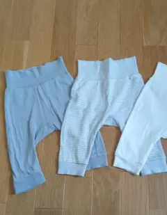 H&M　ベビー　オーガニックコットンパンツ68　2枚セット