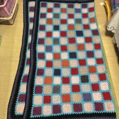 圧縮発送ハンドメイド かぎ針編みマルチカバーハンドメイド