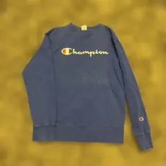 Champion 青 スウェット