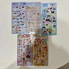 たまごっち　ちいかわ　ボンボンドロップシール　まとめ売り　5枚セット