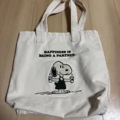 スタバ　Starbucks✖️スヌーピー　PEANUTS トートバッグ