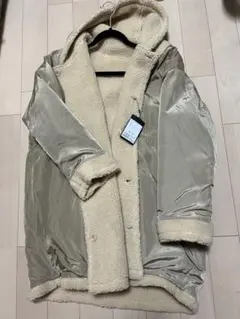 Kastane アイボリー フリースジャケット Fサイズ