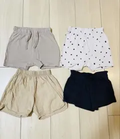 H&M、Aosta ハーフパンツ4枚セット