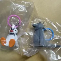 ピングー フィギュアチャーム2 めじるしアクセサリー ピンガ ロビ 2点セット