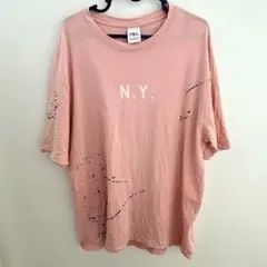 ZARA シャツ 半袖 ピンク