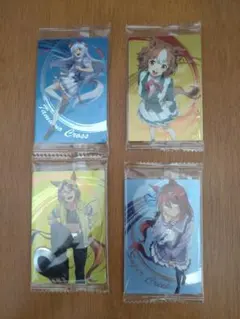 ウマ娘シンデレラグレイ　ウエハース　カード　レア4枚セット