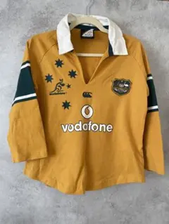 激レア　Wallabies ラグビーオーストラリア代表　ラガーシャツ 長袖 激レア Wallabies ラグビーオーストラリア代表 ラガーシャツ