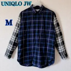 UNIQLO×JWANDERSONユニクロ フランネルチェックシャツ M
