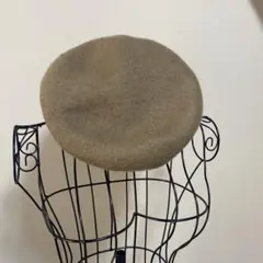 ウール製オリーブグリーンベレー帽 GHT7379