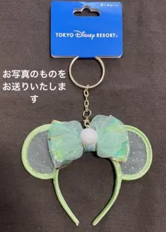 ファンタジースプリングス ティンカーベル カチューシャ キーチェーン