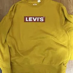 【Lサイズ】Levi's リーバイス スウェット トレーナー イエローのサムネイル