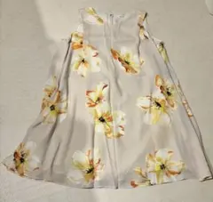 FRAY I.D フレイアイディー 花柄ノースリーブミニワンピース