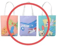 ポケモン プラチナムザッカトートバッグ　ホウエン地方