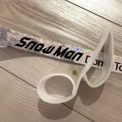 Snow Man ドームツアー2025-2026 音符　銀テープ