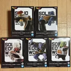 ドラゴンボールZ SOLID EDGE WORKS-THE出陣-5種セット